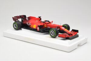 Scuderia Ferrari SF21 #16 C. Leclerc Emilia Romagna GP 2021 BBR 1:18 BBR211816 メタル - 画像 4/7