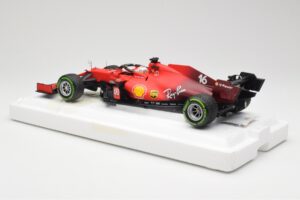 Scuderia Ferrari SF21 #16 C. Leclerc Emilia Romagna GP 2021 BBR 1:18 BBR211816 メタル - 画像 5/7