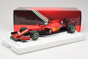 Scuderia Ferrari SF21 #16 C. Leclerc Emilia Romagna GP 2021 BBR 1:18 BBR211816 メタル - 画像 7/7