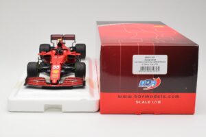 Scuderia Ferrari SF21 #55 C. Sainz Emilia Romagna GP 2021 BBR 1:18 BBR211855 メタル - 画像 6/7
