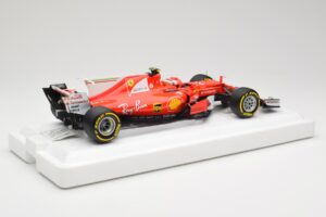 Scuderia Ferrari SF70H #7 K. Raikkonen Australian GP 2017 End of Race BBR 1:18 BBR181707-E メタル - 画像 2/7