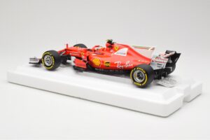 Scuderia Ferrari SF70H #7 K. Raikkonen Australian GP 2017 End of Race BBR 1:18 BBR181707-E メタル - 画像 5/7