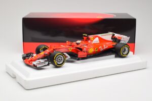 Scuderia Ferrari SF70H #7 K. Raikkonen Australian GP 2017 End of Race BBR 1:18 BBR181707-E メタル - 画像 7/7