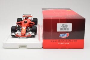 Scuderia Ferrari SF70H #7 K. Raikkonen Monaco GP 2017 BBR 1:18 BBR181717 メタル - 画像 6/7