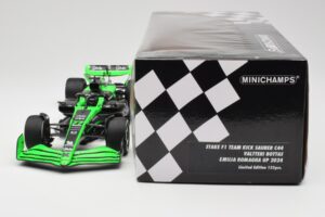 Stake F1 Team Kick Sauber C44 #77 V. Bottas Emilia Romagna GP 2024 Minichamps 1:18 147240177 メタル - 画像 6/7