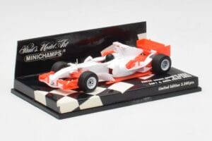 Super Aguri SA06 A. Suzuki F1 2006 Minichamps 1:43 400060224 メタル - 画像 3/5