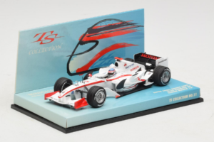 Super Aguri SA05 Honda #22 T. Sato 1st GP Bahrain 2006 Minichamps 1:43 518064322 メタル - 画像 2/5