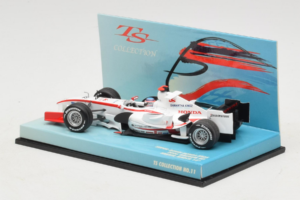 Super Aguri SA05 Honda #22 T. Sato 1st GP Bahrain 2006 Minichamps 1:43 518064322 メタル - 画像 3/5