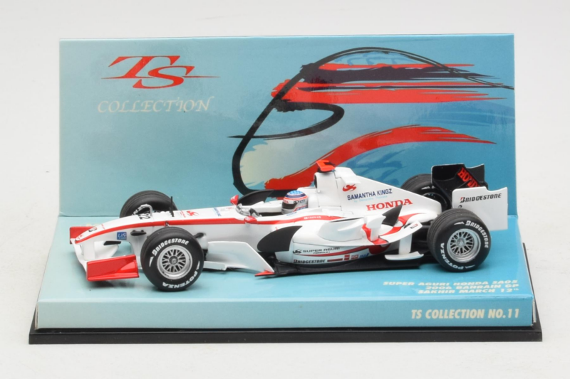 Super Aguri SA05 Honda #22 T. Sato 1st GP Bahrain 2006 Minichamps 1:43 518064322 メタル