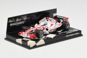 Super Aguri Honda SA06 #22 T. Sato Japanese GP 2006 Minichamps 1:43 400060122 メタル - 画像 2/5