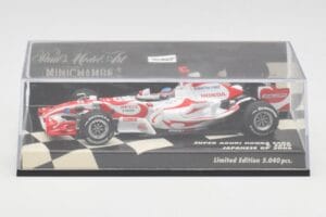 Super Aguri Honda SA06 #22 T. Sato Japanese GP 2006 Minichamps 1:43 400060122 メタル - 画像 5/5