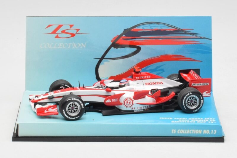 Super Aguri Honda SA07 #22 T. Sato Race Car 2007 Minichamps 1:43 518074322 メタル