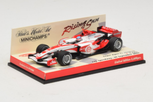 Super Aguri SA07 T. Sato F1 Showcar 2007 Minichamps 1:43 403080092 メタル - 画像 2/5