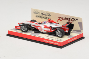 Super Aguri SA07 T. Sato F1 Showcar 2007 Minichamps 1:43 403080092 メタル - 画像 3/5