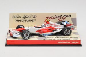 Toyota TF107 #12 J. Trulli Showcar 2007 Minichamps 1:43 403070082 メタル