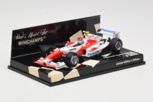 Toyota TF104 Panasonic Racing #0 R. Zonta 3rd Driver 2004 Minichamps 1:43 400040038 メタル - 画像 2/5