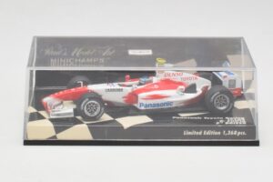 Toyota TF104 Panasonic Racing #0 R. Zonta 3rd Driver 2004 Minichamps 1:43 400040038 メタル - 画像 5/5