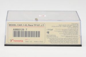 Toyota TF108 Showcar J. Trulli 2008 Minichamps 1:43 AM601297 メタル - 画像 4/5
