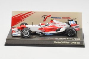 Toyota TF108 Showcar J. Trulli 2008 Minichamps 1:43 AM601297 メタル