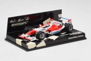 Toyota TF105 Panasonic Racing #16 J. Trulli F1 2005 Minichamps 1:43 400050086 メタル - 画像 2/5