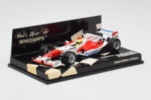 Toyota TF105 Panasonic Racing R. Schumacher Showcar 2005 Minichamps 1:43 400050087 メタル - 画像 2/5
