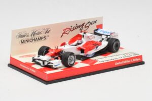 Toyota TF107 #12 J. Trulli F1 2007 Minichamps 1:43 403080081 メタル - 画像 2/5