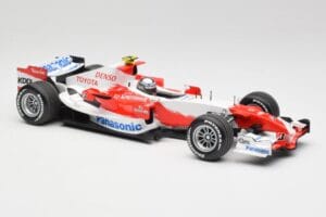 Toyota TF107 #12 J. Trulli F1 Launch Livery 2007 Minichamps 1:18 AM601321 メタル - 画像 4/6