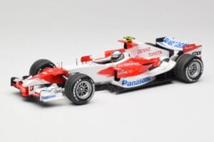 Toyota TF107 #12 J. Trulli F1 Launch Livery 2007 Minichamps 1:18 AM601321 メタル