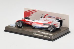 Toyota TF109 Panasonic Toyota Racing #9 J. Trulli F1 2009 Minichamps 1:43 AM621323 メタル - 画像 3/5