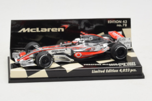 McLaren MP4-22 Mercedes #1 F. Alonso Vodafone McLaren Showcar F1 2007 Minichamps 1:43 530074371 メタル