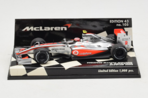 McLaren MP4-24 Mercedes #2 H. Kovalainen Vodafone McLaren Showcar F1 2009 Minichamps 1:43 530094372 メタル
