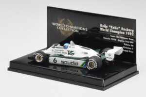 Williams FW08 #6 K. Rosberg F1 World Champion 1982 Minichamps 1:43 436820106 メタル - 画像 2/4
