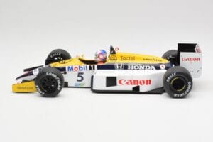 Williams FW11 Honda #5 N. Mansell F1 1986 MCG 1:18 MCG18627F メタル - 画像 3/6