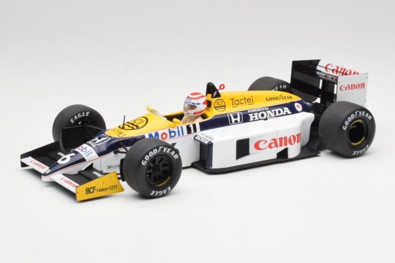 Williams FW11 Honda #6 N. Piquet F1 1986 MCG 1:18 MCG18626F メタル
