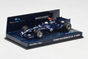Williams FW27C BMW #7 M. Webber Test Car F1 2005 Minichamps 1:43 400050109 メタル - 画像 2/5