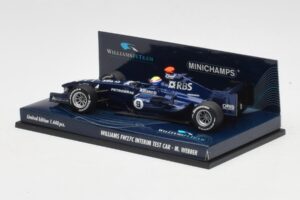 Williams FW27C BMW #7 M. Webber Test Car F1 2005 Minichamps 1:43 400050109 メタル - 画像 3/5