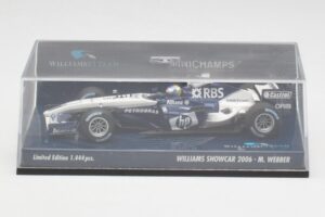 Williams FW28 M. Webber Showcar F1 2006 Minichamps 1:43 400060079 メタル - 画像 5/5