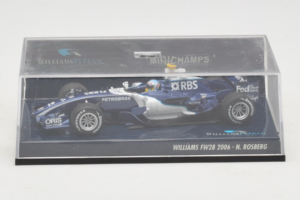 Williams FW28 Cosworth #10 N. Rosberg Williams F1 Team 2006 Minichamps 1:43 400060010 メタル - 画像 4/5
