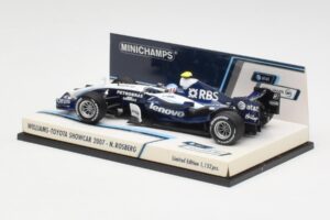 Williams FW29 N. Rosberg F1 Showcar 2007 Minichamps 1:43 400070086 メタル - 画像 2/5