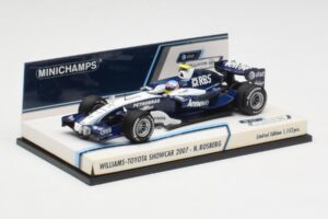 Williams FW29 N. Rosberg F1 Showcar 2007 Minichamps 1:43 400070086 メタル - 画像 3/5