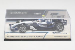 Williams FW29 N. Rosberg F1 Showcar 2007 Minichamps 1:43 400070086 メタル - 画像 4/5