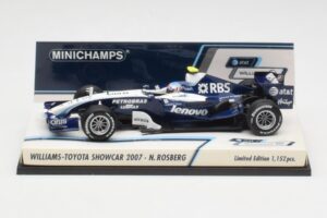 Williams FW29 N. Rosberg F1 Showcar 2007 Minichamps 1:43 400070086 メタル
