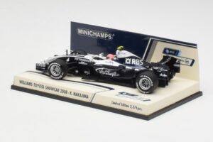 Williams FW30 K. Nakajima F1 Showcar Version 1 2008 Minichamps 1:43 400080078 メタル - 画像 2/5