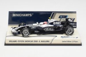Williams FW30 K. Nakajima F1 Showcar Version 1 2008 Minichamps 1:43 400080078 メタル