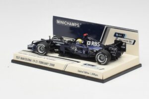 Williams FW30 N. Rosberg Barcelona Test 2008 Minichamps 1:43 400080207 メタル - 画像 2/6