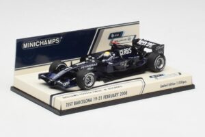 Williams FW30 N. Rosberg Barcelona Test 2008 Minichamps 1:43 400080207 メタル - 画像 3/6