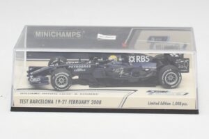Williams FW30 N. Rosberg Barcelona Test 2008 Minichamps 1:43 400080207 メタル - 画像 4/6