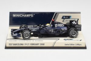 Williams FW30 N. Rosberg Barcelona Test 2008 Minichamps 1:43 400080207 メタル
