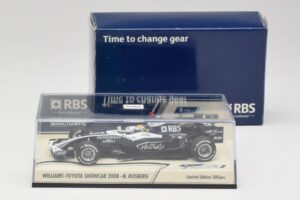 Williams FW30 N. Rosberg F1 Showcar 2008 Minichamps 1:43 403080077 メタル - 画像 2/4