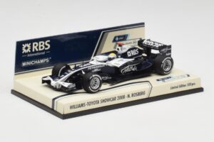Williams FW30 N. Rosberg F1 Showcar 2008 Minichamps 1:43 403080077 メタル - 画像 3/4